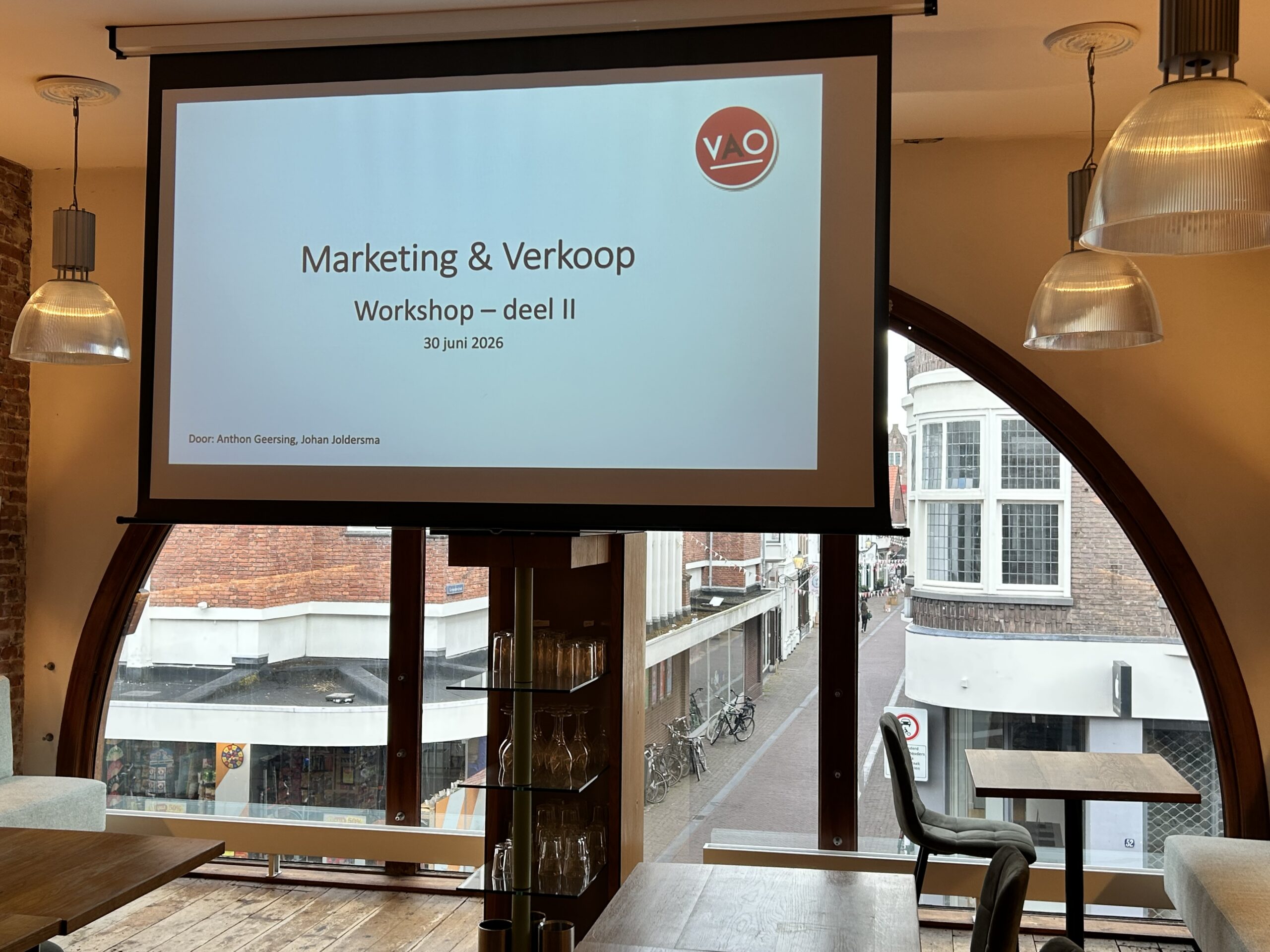 VAO Thema avond Verkoop & Marketing – 30 juni 2026