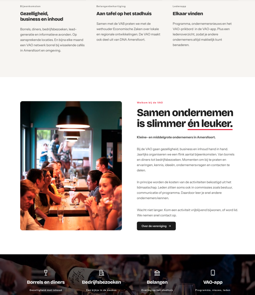 VAO website